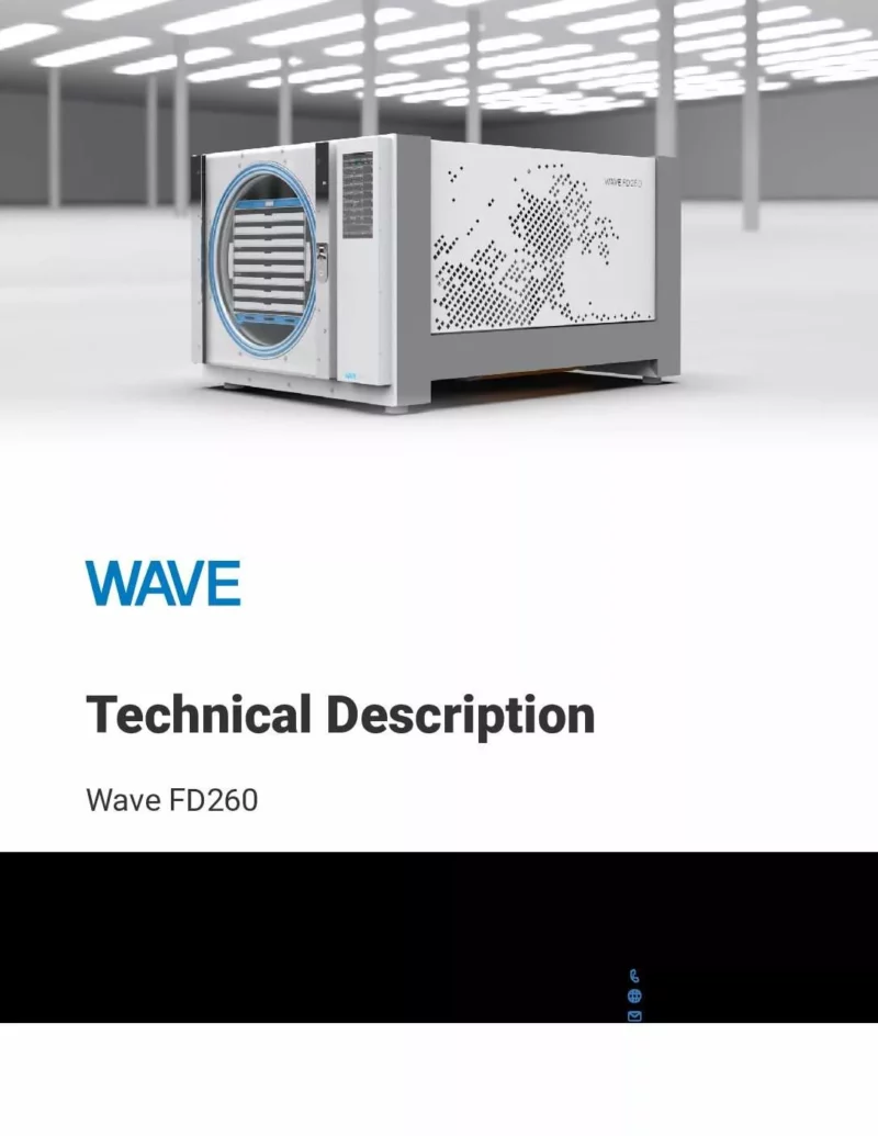 WAVE FD260 DONDURARAK KURUTUCU - 25KG - Görsel 10